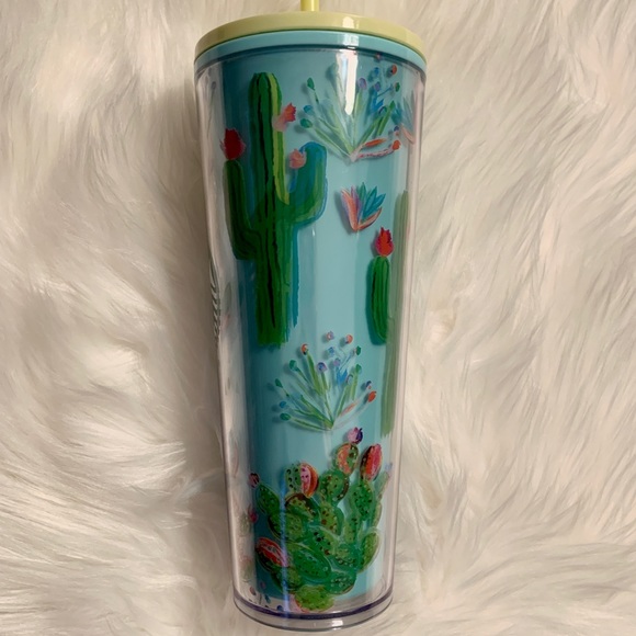 Starbucks Collectible Arizona Cactus Acrylic Tumbler 🌵 - Picture 3 of 10